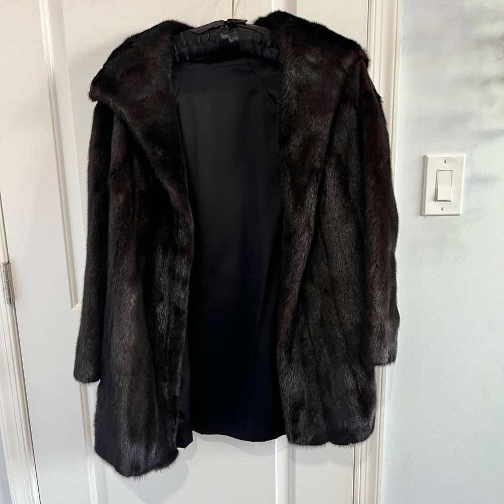 Vintage mink fur coat
